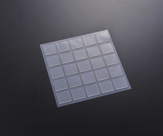 エクシール 転倒防止シート(ゲルタック角型) 40×40×2.0t 25個入 GT01-22017 1シート(ご注文単位1シート)【直送品】