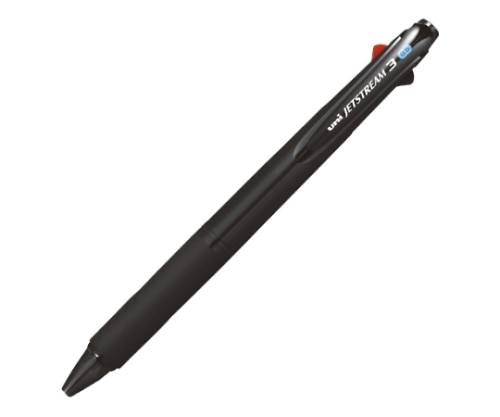 三菱鉛筆 ジェットストリーム 3色ボールペン 透明ブラック 0.5mm インク色:黒・赤・青 SXE3-400-05T.24 1本(ご注文単位1本)【直送品】