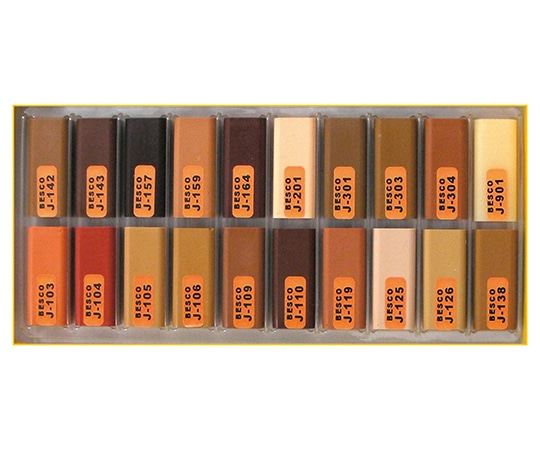 BESCO ハードワックス-ジェイ スタンダードセット (20色) 1セット(ご注文単位1セット)【直送品】
