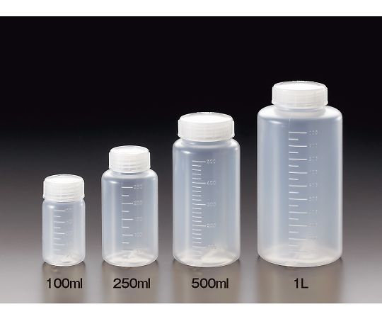 サンプラテック EOG滅菌瓶（PP広口）　透明・250mL　※ケース販売（100本入）　17015c 1箱（ご注文単位1箱）【直送品】