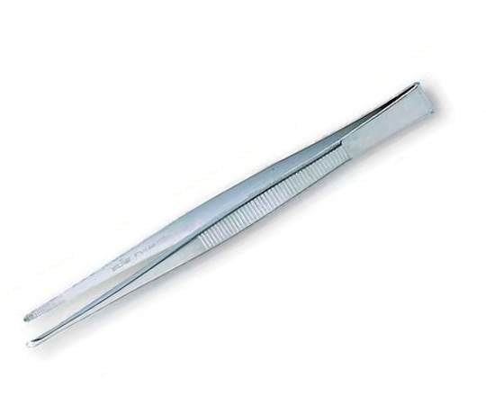 アズワン ステンレス製ピンセット 125mm 1本(ご注文単位1本)【直送品】