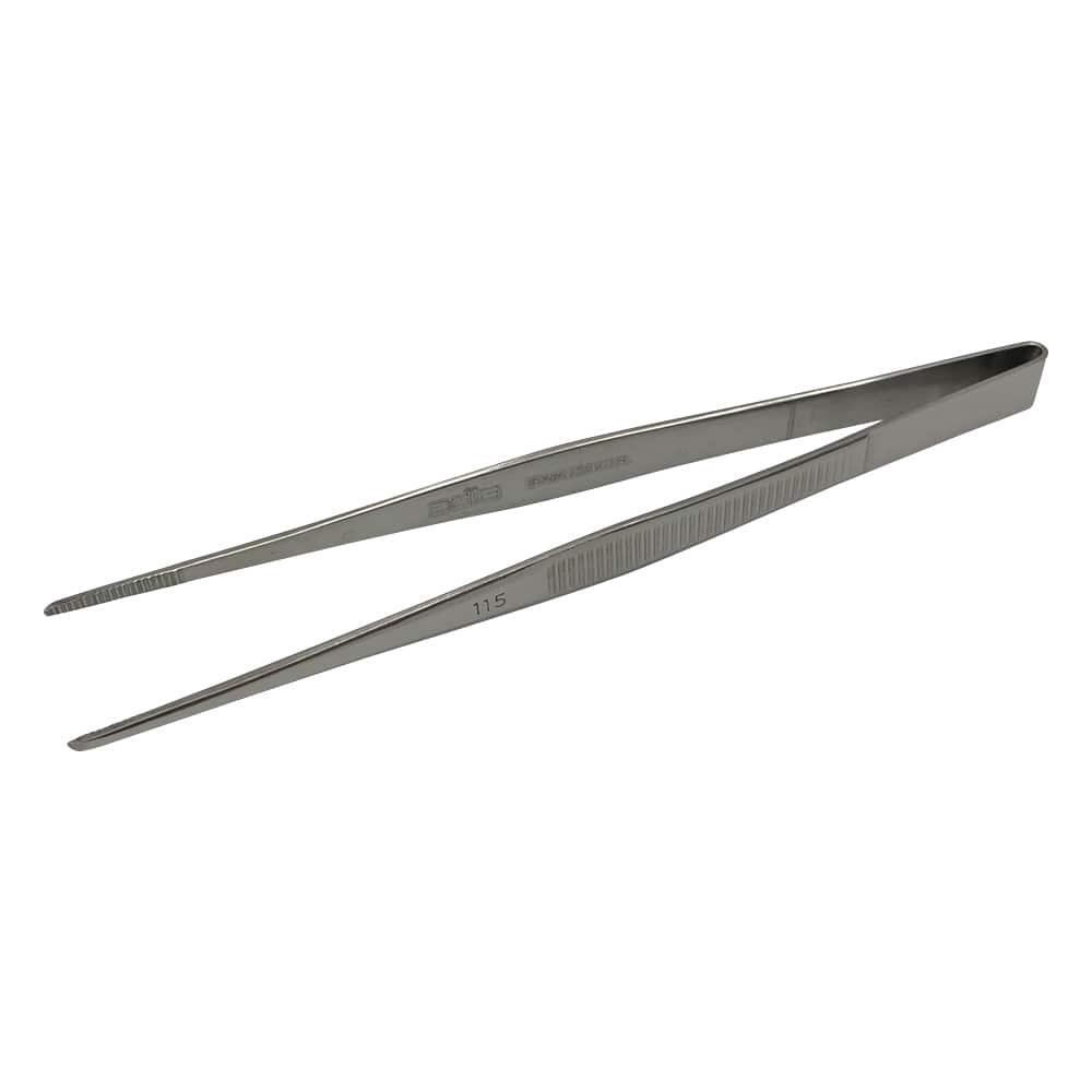 アズワン ステンレス製ピンセット 115mm 1本(ご注文単位1本)【直送品】