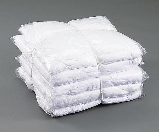 日光物産 新メリヤスウエス(継ぎ目無し)白 5袋×4袋入 W0125 1セット(ご注文単位1セット)【直送品】