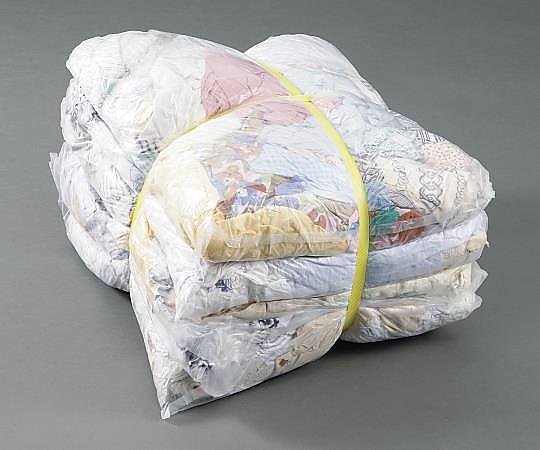 日光物産 縞ウエス 淡色 1セット(2kg×5袋入) W0240 1セット(ご注文単位1セット)【直送品】