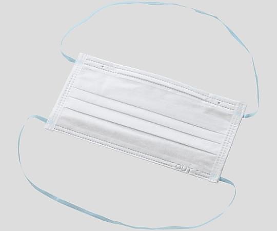 アズピュア(アズワン) アズピュアCRフェイスマスク(3層・頭掛けタイプ) 2000枚 3PLY-R 1箱(ご注文単位1箱)【直送品】