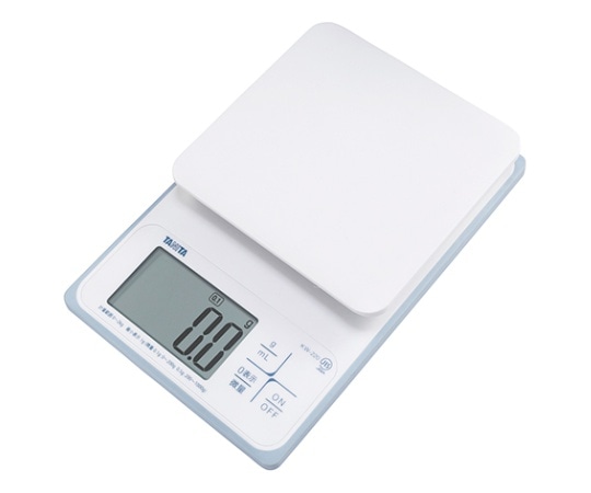 タニタ 洗えるクッキングスケール ホワイト KW-220 1個(ご注文単位1個)【直送品】