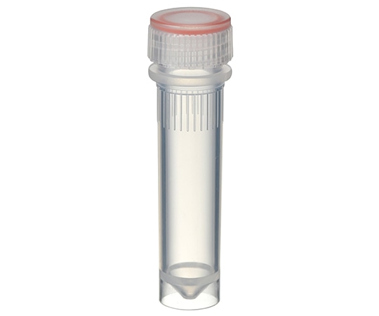 WATSON スクリューキャップチューブ 2.0mL 自立型 クリア 1箱(500本入) 1392-200-SS-C 1箱(ご注文単位1箱)【直送品】