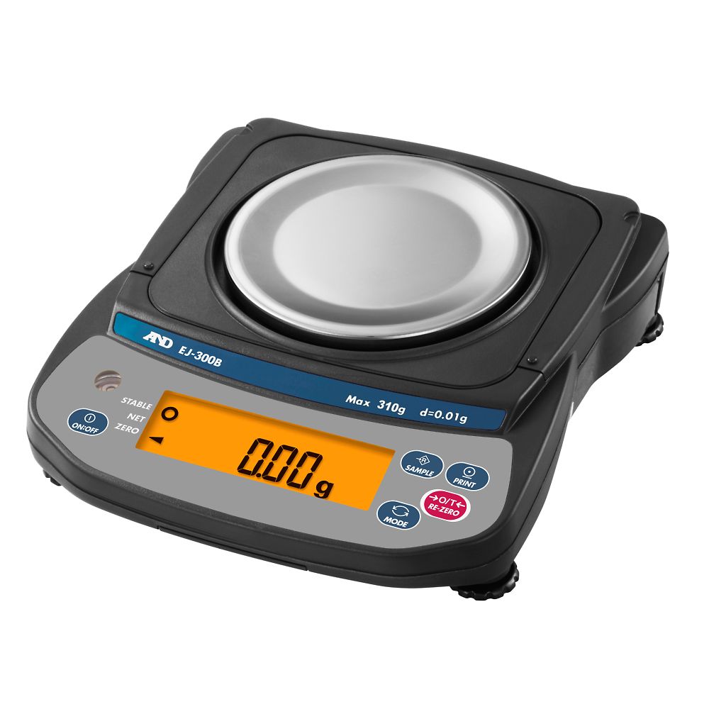 エー・アンド・デイ パーソナルコンパクト電子天びん EJ-Bシリーズ ひょう量:310g 最小表示:0.01g EJ-300B 1個(ご注文単位1個)【直送品】