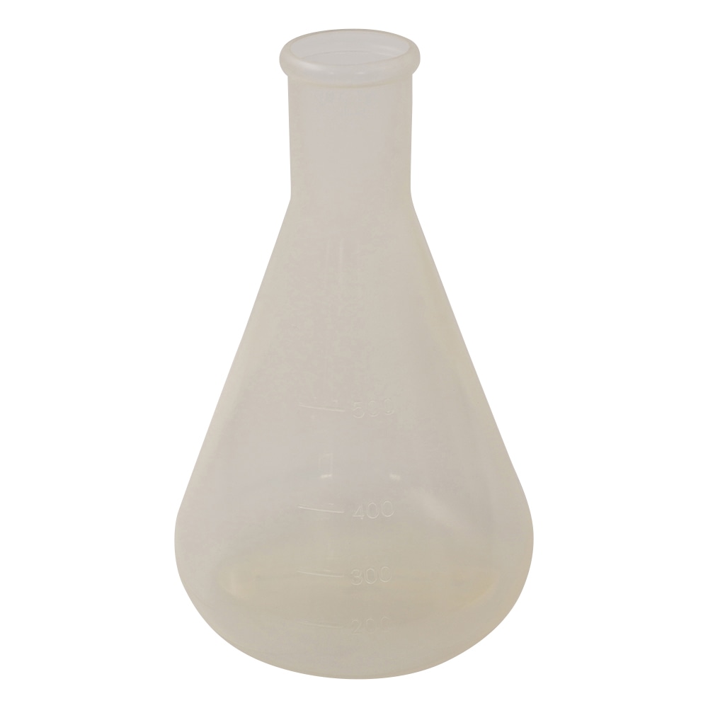 ニッコー・ハンセン TPX三角フラスコ 500mL 1個 3032-02 1個(ご注文単位1個)【直送品】