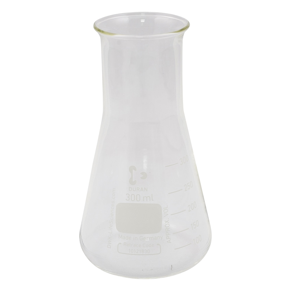 SCHOTT/DURAN 三角フラスコ 広口 300mL 212263903 1個(ご注文単位1個)【直送品】