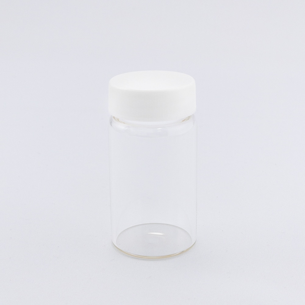日電理化硝子 ねじ口びん(標準セット) 透明 50mL SV-50A 1箱(50本入) 250511 1箱(ご注文単位1箱)【直送品】
