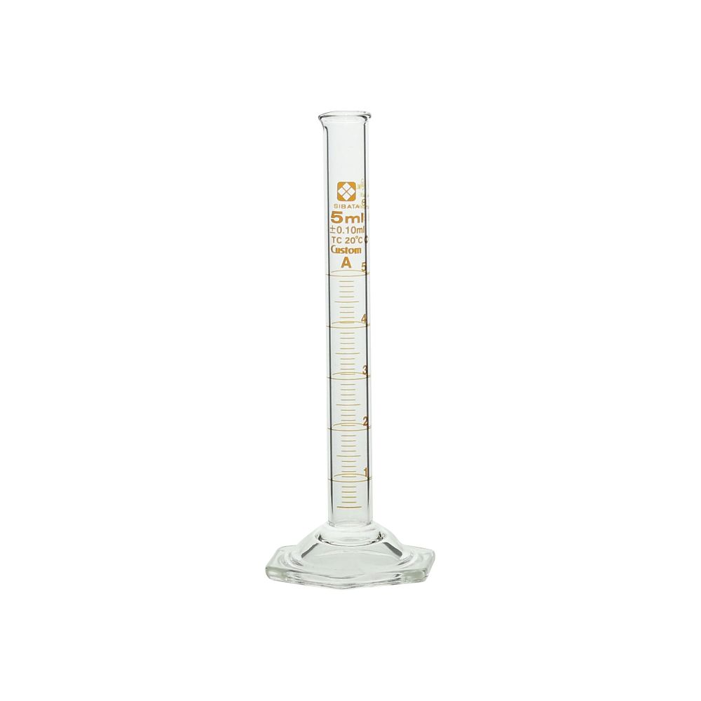 柴田科学 メスシリンダー カスタムA　5mL　 1個（ご注文単位1個）【直送品】
