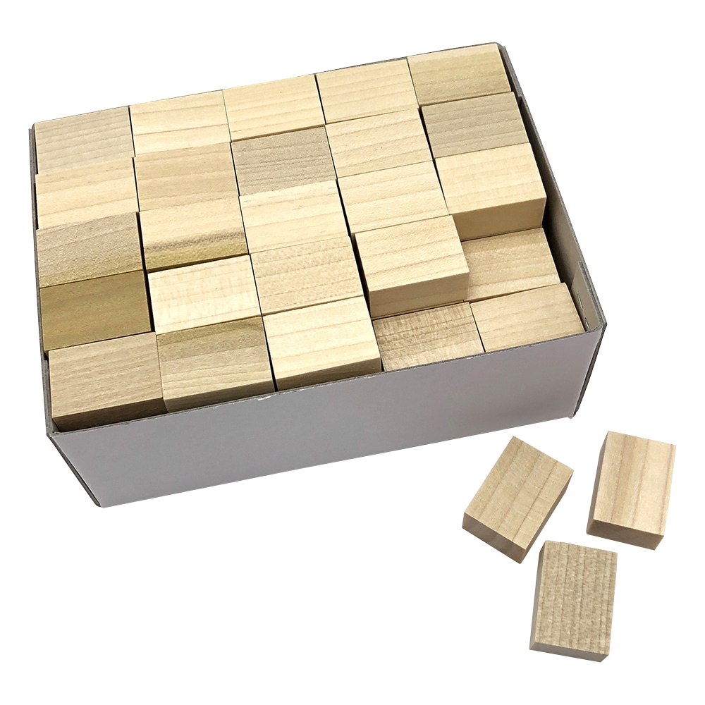 アズワン パラフィン用木製ブロック 100個入 小 1箱(ご注文単位1箱)【直送品】