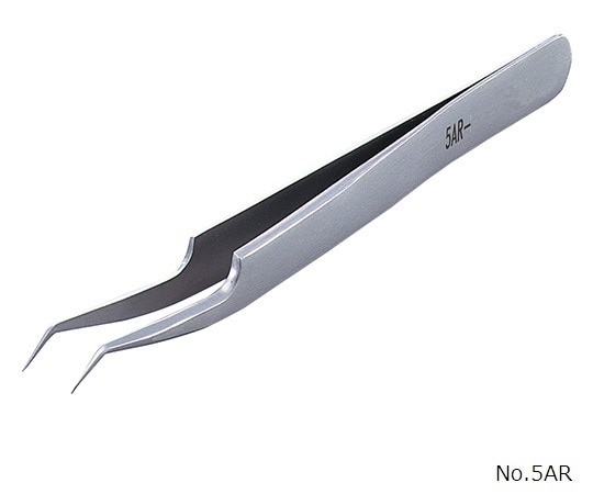 RUBIS 強靭精密ピンセット DURAX No.5AR 1本(ご注文単位1本)【直送品】