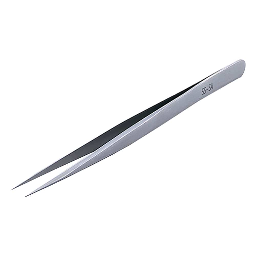 RUBIS MEISTER ピンセット SA(耐酸鋼)製 No.SS SS-SA 1本(ご注文単位1本)【直送品】
