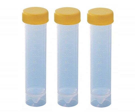 アズワン 遠沈管 50mL 目盛り付 非滅菌 1箱(100本×5袋入) C571-2 1箱(ご注文単位1箱)【直送品】