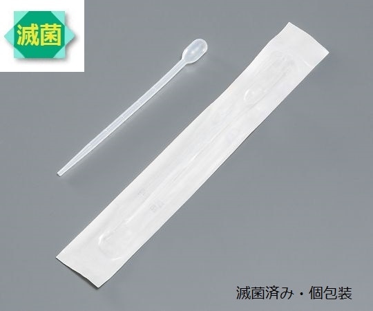 アズワン 微量用スポイト　0.5mL　500本入　18111 1箱（ご注文単位1箱）【直送品】