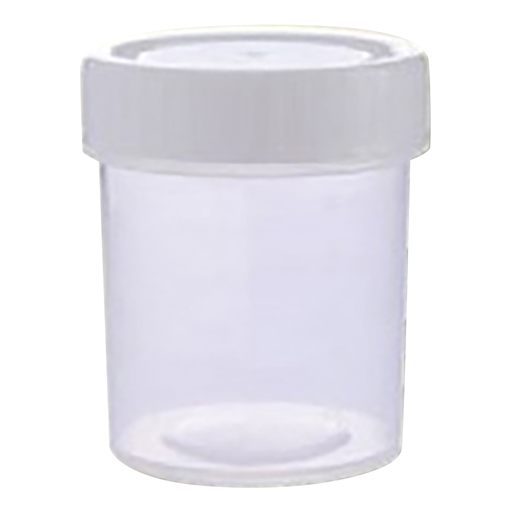 アズワン 滅菌サンプル容器(個包装タイプ) 白 60mL 1箱(350個入) P40102W 1箱(ご注文単位1箱)【直送品】