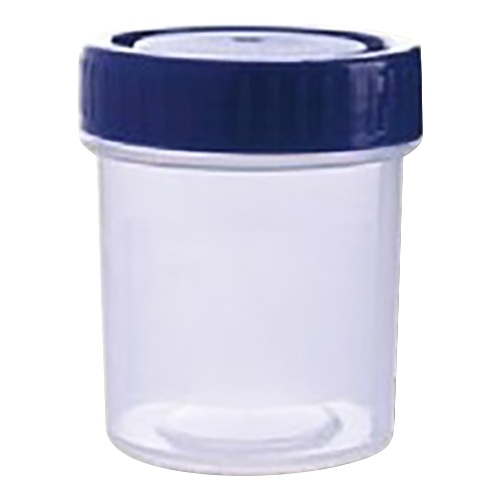アズワン 滅菌サンプル容器(個包装タイプ) 青 60mL 1箱(350個入) P40102B 1箱(ご注文単位1箱)【直送品】