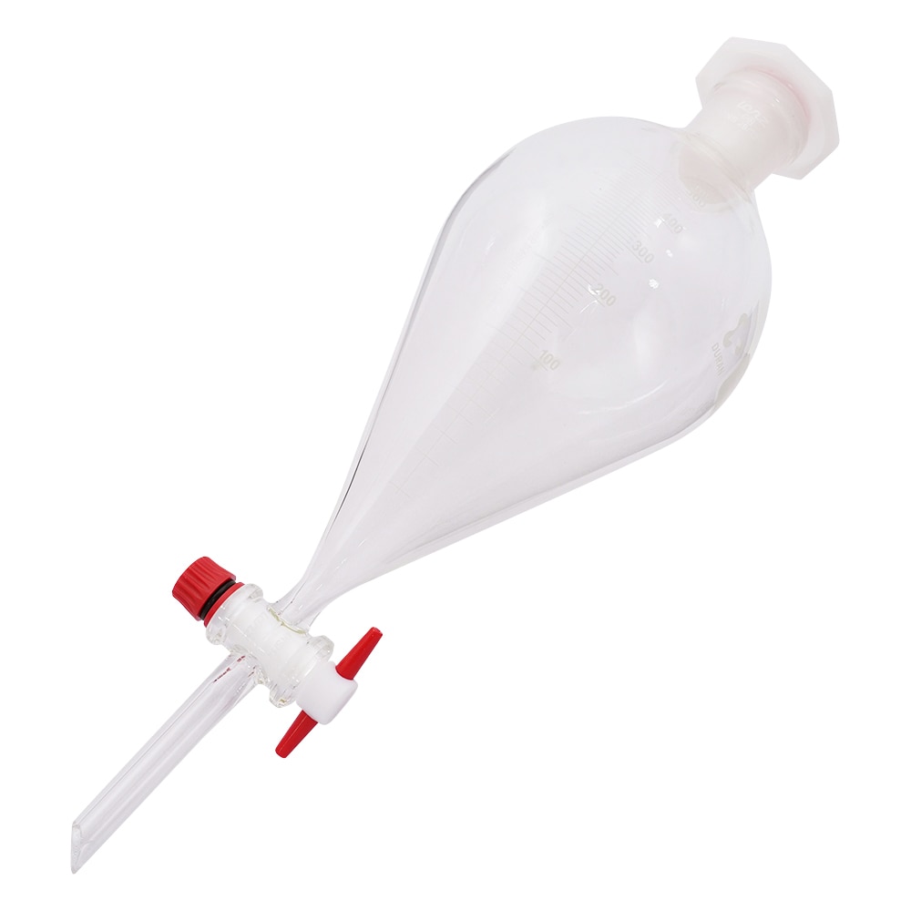 アズワン 目盛付分液ロート(丸型) 500mL 04006158 1本(ご注文単位1本)【直送品】