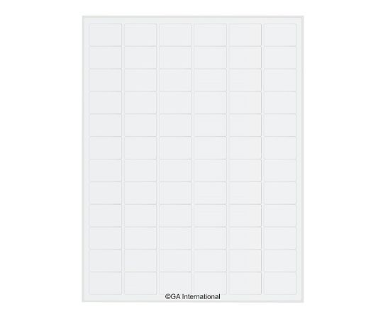 GA　International 透明リムーバブル低温ラベル（レーザープリンタータイプ）　72ラベル×16シート入　TRCL-9 1袋（ご注文単位1袋）【直送品】