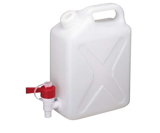 瑞穂化成工業 扁平缶　ケミカルコック付　5L　0313 1個（ご注文単位1個）【直送品】