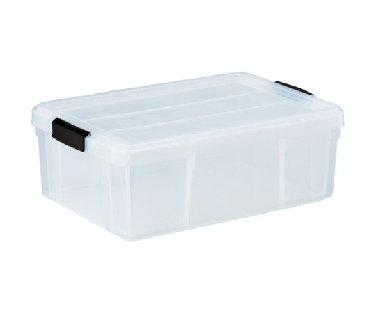 トラスコ中山 クリアライトボックス 24L 透明 TCR-01 1個(ご注文単位1個)【直送品】