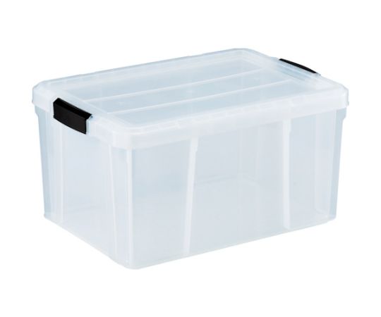 トラスコ中山 クリアライトボックス 35L 透明 TCR-02 1個(ご注文単位1個)【直送品】