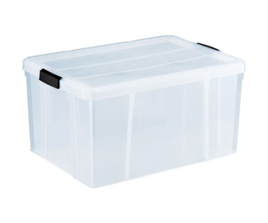 トラスコ中山 クリアライトボックス 66L 透明 TCR-04 1個(ご注文単位1個)【直送品】