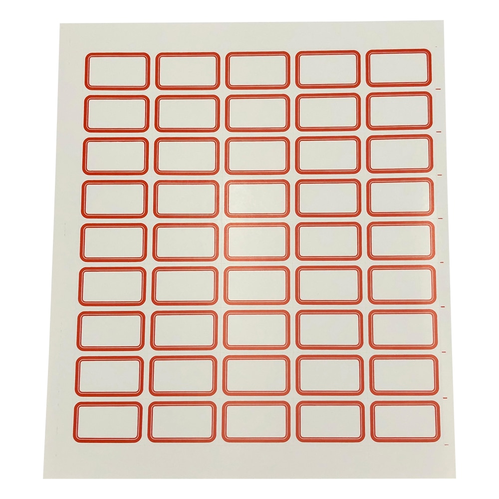 アズワン トクラベル 赤 315枚入 小判 1箱(ご注文単位1箱)【直送品】