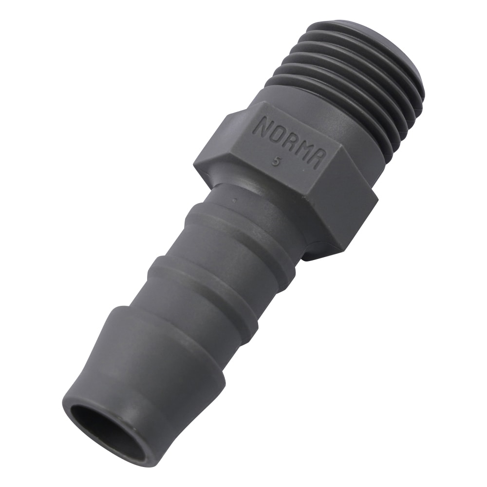 アズワン ホースコネクター 10個入 GES-10×1/4 1箱(ご注文単位1箱)【直送品】