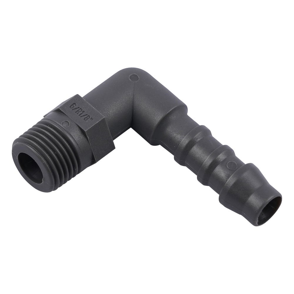 アズワン ホースエルボー 10個入 WES-6×1/8 1箱(ご注文単位1箱)【直送品】