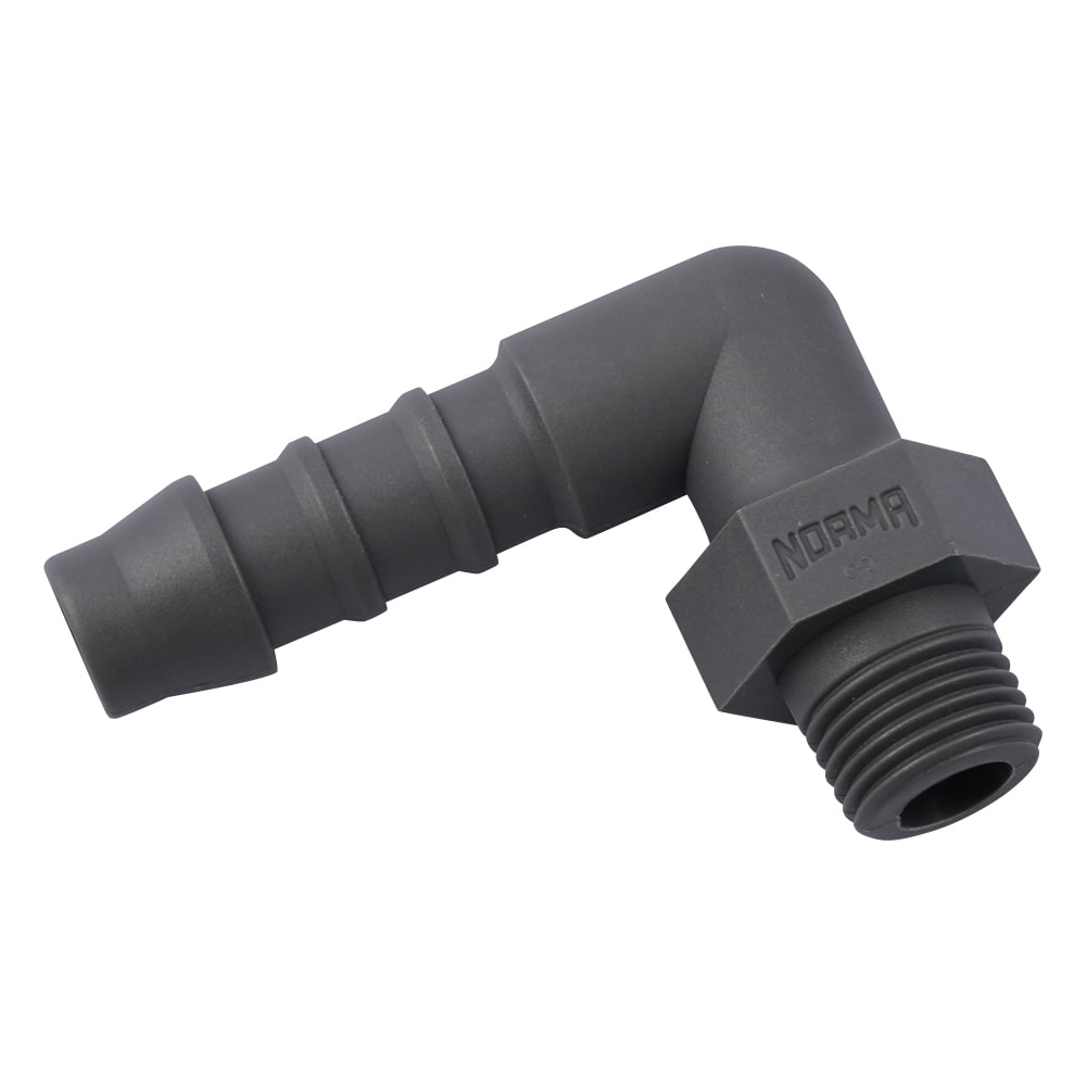 アズワン ホースエルボー　10個入　WES-8×1/8 1箱（ご注文単位1箱）【直送品】