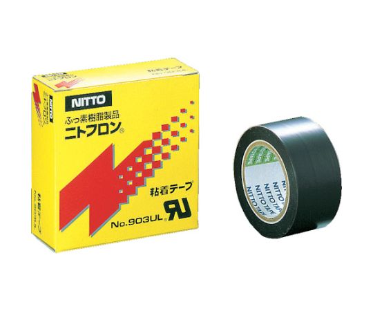 日東電工 ふっ素樹脂粘着テープ ニトフロン粘着テープ No.903UL 0.08mm×10mm×10m 903X08X10 1巻(ご注文単位1巻)【直送品】