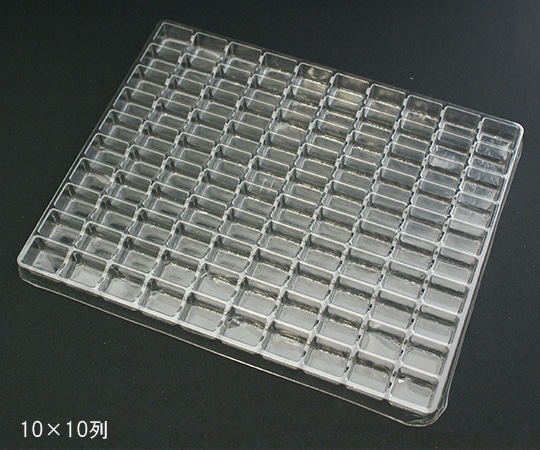 アズワン オープントレー（5枚入）　APET　183×343×13mm　20×1列　OTK-004 1セット（ご注文単位1セット）【直送品】