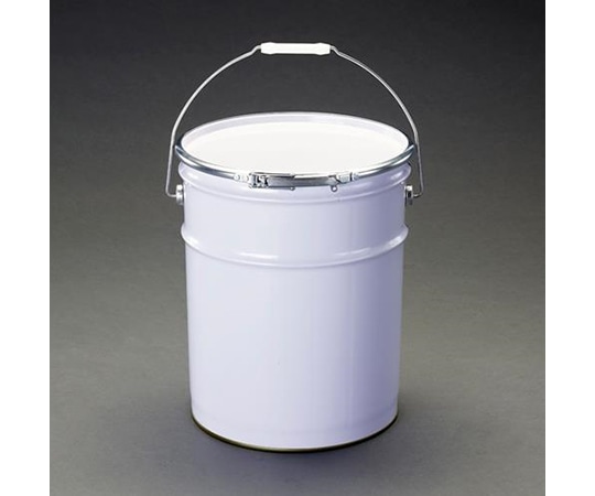 アズワン 20L ペール缶(ﾊﾞﾝﾄﾞﾀｲﾌﾟ)　EA991AG-2 1缶（ご注文単位1缶）【直送品】