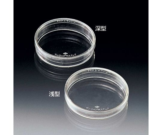 サンプラテック TPXRシャーレ 浅型シャーレ 02360 1枚(ご注文単位1枚)【直送品】