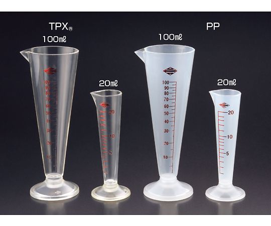 サンプラテック メートルグラス　100ML（TPX）　06506 1個（ご注文単位1個）【直送品】