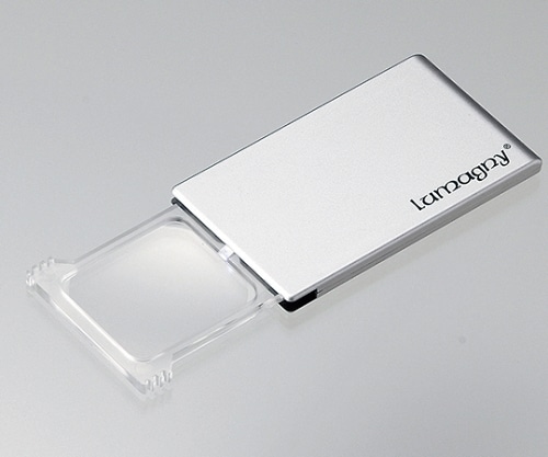 名古屋眼鏡 LEDライトルーペ(スライドシキ) (7599) 9635 1個(ご注文単位1個)【直送品】