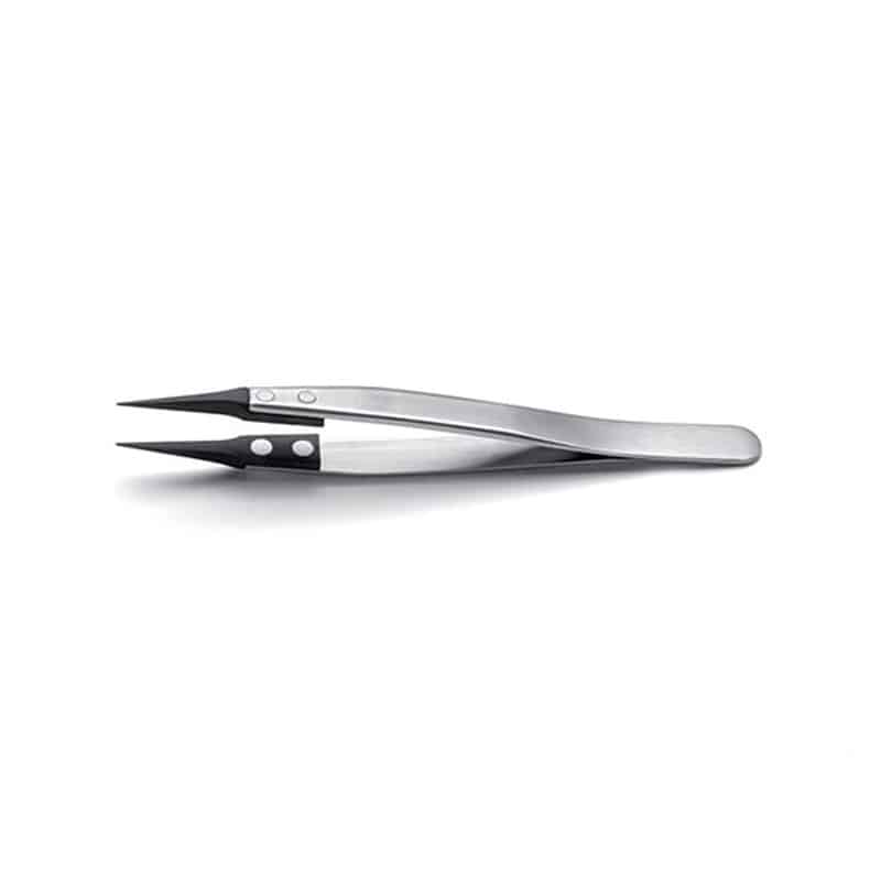 IDEAL-TEK カーボンファイバーピンセット ID-5CCF 1本(ご注文単位1本)【直送品】