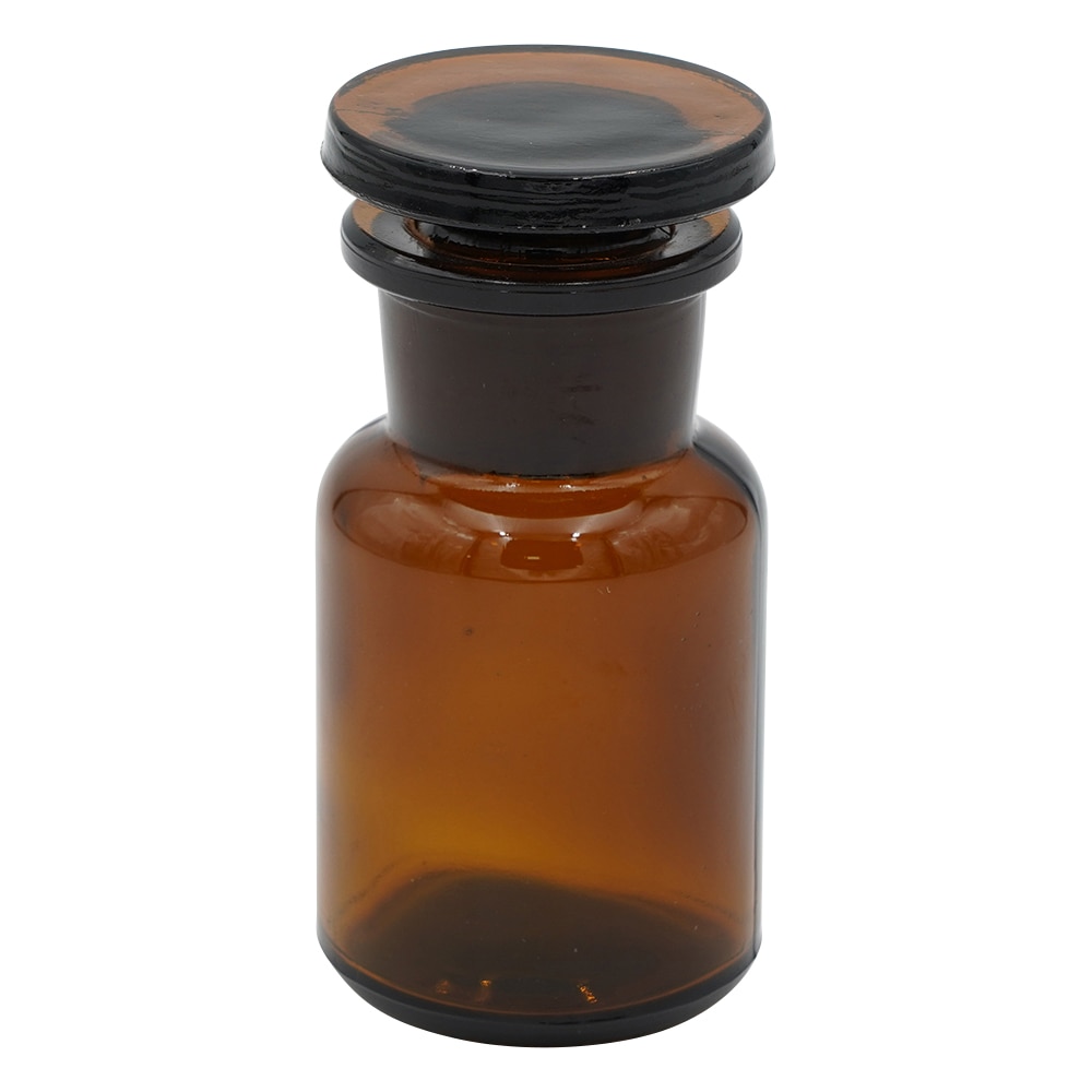 アズワン 広口試薬瓶 茶 50mL 632414204050 1個(ご注文単位1個)【直送品】