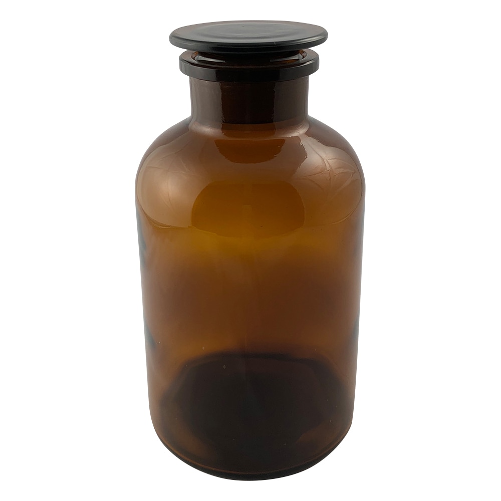 アズワン 広口試薬瓶 茶 2000mL 632414204950 1個(ご注文単位1個)【直送品】