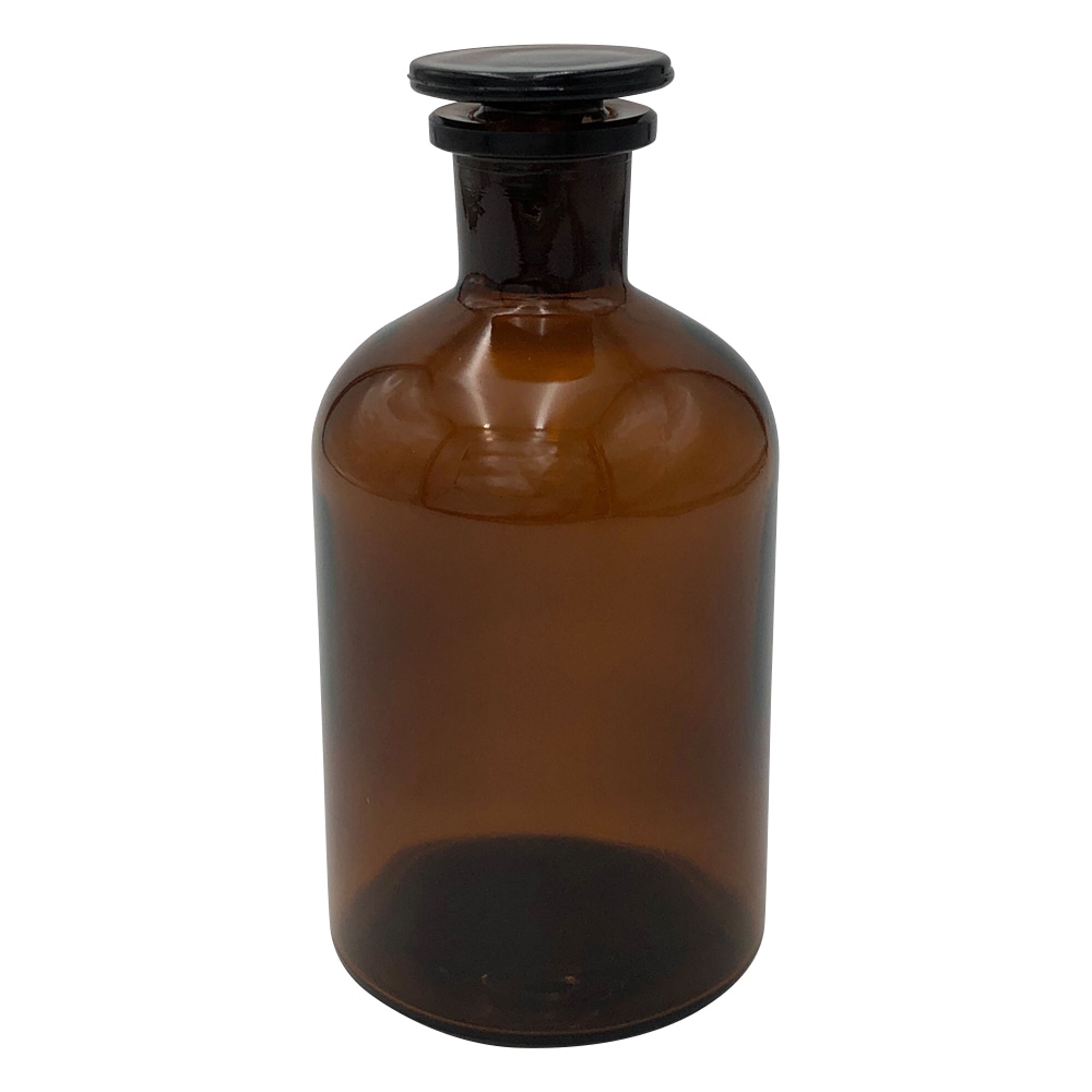 アズワン 細口試薬瓶 茶 500mL 632414202500 1個(ご注文単位1個)【直送品】