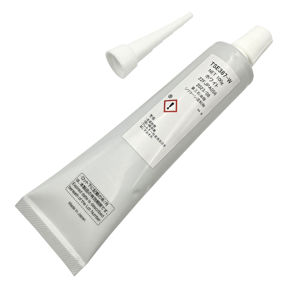 モメンティブ 液状シリコーン(接着用) 100g TSE387W 1個(ご注文単位1個)【直送品】