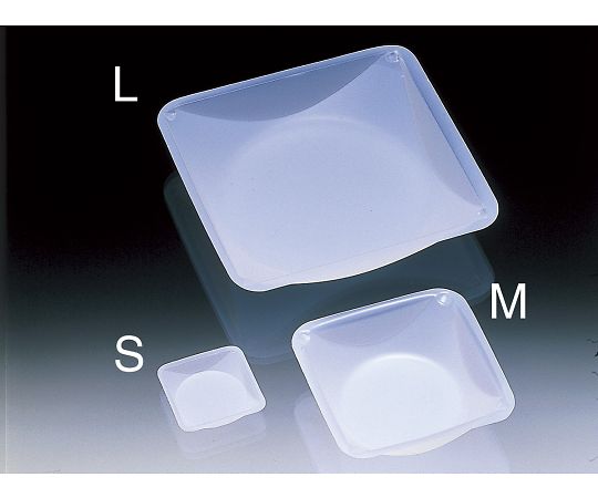 サンプラテック 秤量皿(バランストレー) M (500枚) 09806 1ケース(ご注文単位1ケース)【直送品】