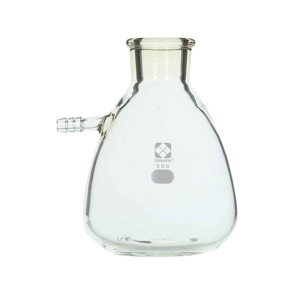 柴田科学 吸引ろ過びん 500mL 017810-500 1個(ご注文単位1個)【直送品】