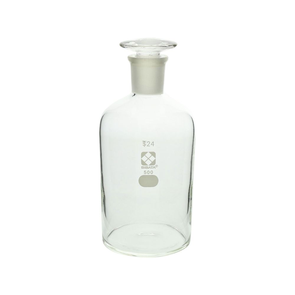柴田科学 共通摺合わせ細口試薬瓶 500mL 1本(ご注文単位1本)【直送品】