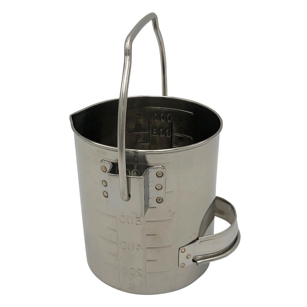 アズワン 注ぎやすい横手付きラボペール 1L 1個(ご注文単位1個)【直送品】