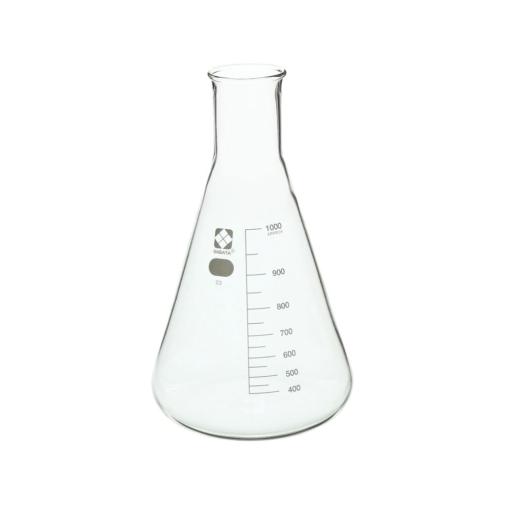 柴田科学 三角フラスコ　1000mL　1本入　010530-1000A 1本（ご注文単位1本）【直送品】