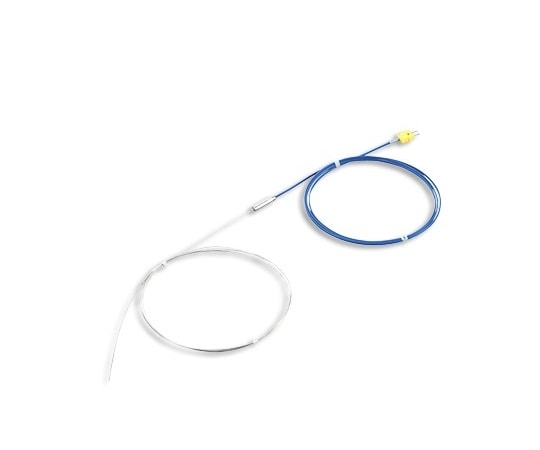 アズワン Kシース熱電対(SUS316ロングシースタイプ)650℃ φ1.6×1000mm K-316-1.6-1000 1個(ご注文単位1個)【直送品】